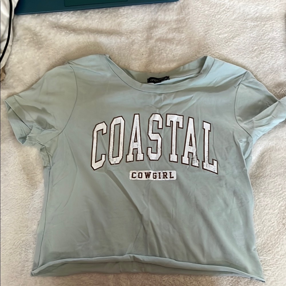 Coastal Cowgirl Light Blue T-Shirt